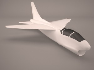 A-7E Corsair II 3D 模型