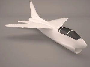 A-7E Corsair II 3D Model