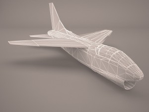 A-7E Corsair II 3D 模型
