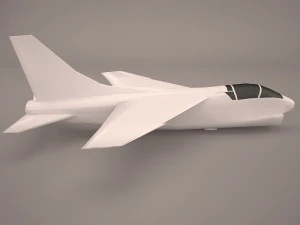 A-7E Corsair II 3D Model