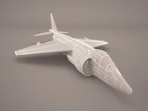 military aircraft 3D Model