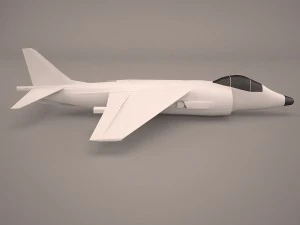 military aircraft 3D Model