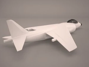 military aircraft 3D Model
