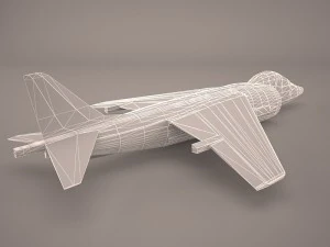 military aircraft 3D Model