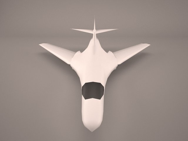 military aircraft 1 3D Model .c4d .max .obj .3ds .fbx .stl .blend 