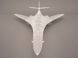 military aircraft 2 3D Model