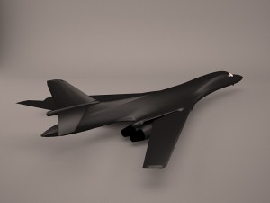 military aircraft 2 3D Model