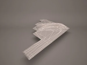 military aircraft 3 3D Model