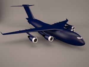 military aircraft 5 Model 3D