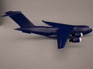 military aircraft 5 Model 3D