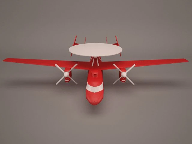 military aircraft 6 3D Model .c4d .max .obj .3ds .fbx .stl .blend 