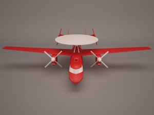 military aircraft 6 3D Модель