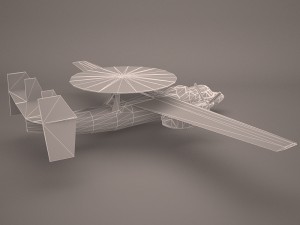 military aircraft 6 3D Model