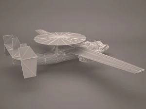 military aircraft 6 3D Model