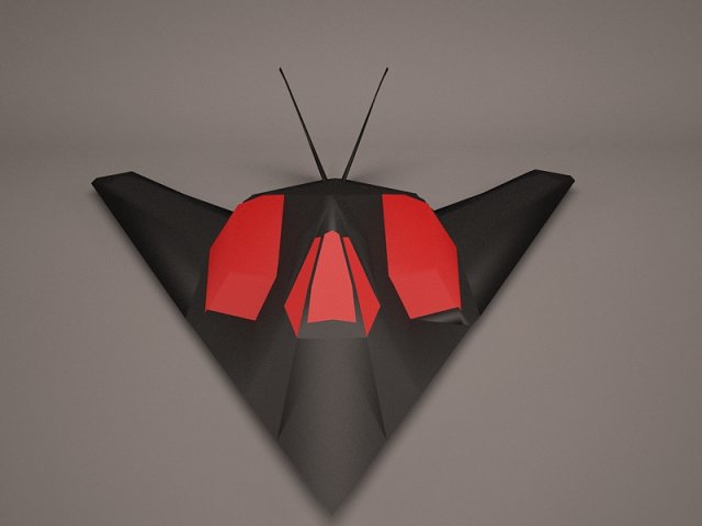 military aircraft 7 Modelo 3D .c4d .max .obj .3ds .fbx .stl .blend 