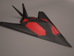 military aircraft 7 Modelo 3D