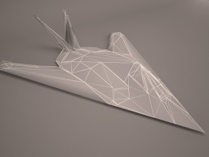 military aircraft 7 Modelo 3D