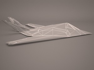 military aircraft 7 Modelo 3D