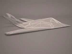 military aircraft 7 3D Model