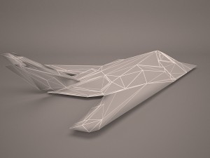 military aircraft 7 Modelo 3D