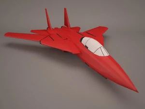 military aircraft 8 3D Model