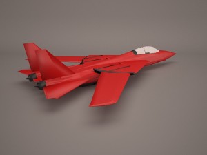military aircraft 8 3D Model