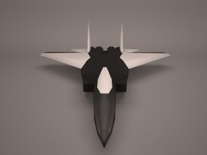 military aircraft 9 Modèle 3D