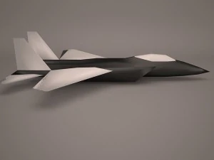 military aircraft 9 3D Model