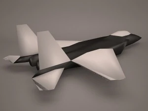 military aircraft 9 3D Model