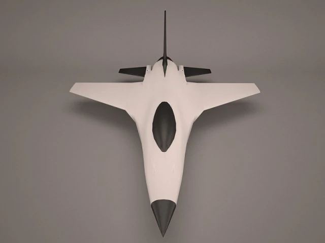 military aircraft 10 3D Model .c4d .max .obj .3ds .fbx .stl .blend 