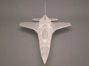 military aircraft 10 3D Model