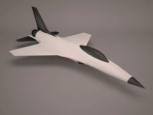military aircraft 10 3D Model