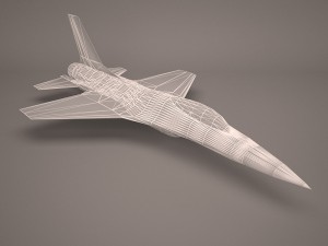 military aircraft 10 3D मॉडल