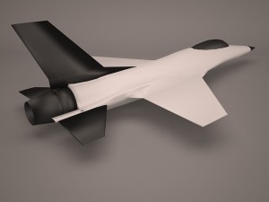 military aircraft 10 3D मॉडल