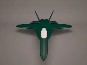 aeronave militar 11 Modelo 3D