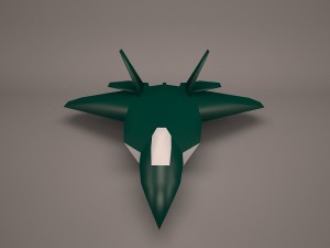 military aircraft 12 Model 3D