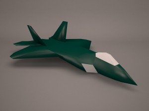 military aircraft 12 Modelo 3D