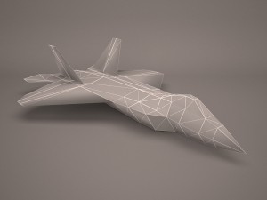 military aircraft 12 Modelo 3D
