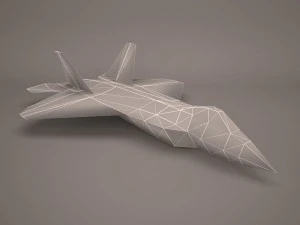 military aircraft 12 3D Model