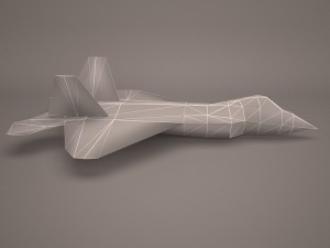 military aircraft 12 Modelo 3D