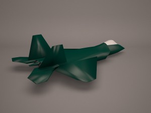 military aircraft 12 Modelo 3D
