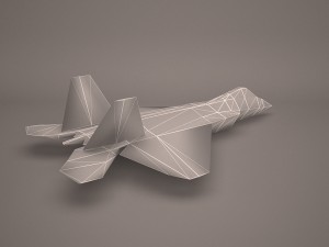 military aircraft 12 Modelo 3D