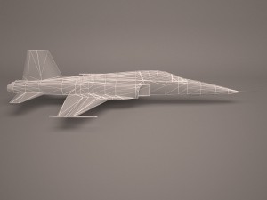 military aircraft 13 Modelo 3D