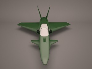 military aircraft 14 3D Model