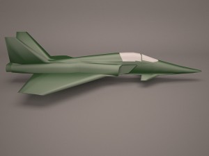 military aircraft 14 Modèle 3D