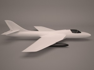 military aircraft 15 Modello 3D