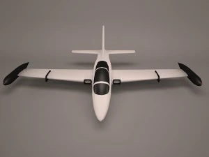 aeronave militar 16 Modelo 3D