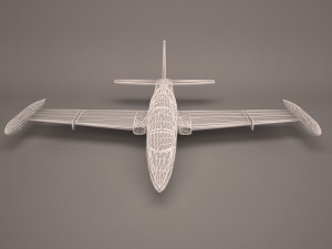 military aircraft 16 Model 3D