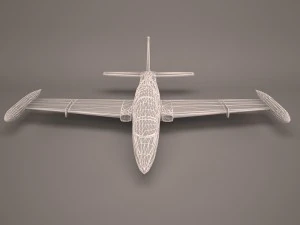 military aircraft 16 3D Model