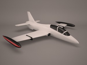 military aircraft 16 Model 3D